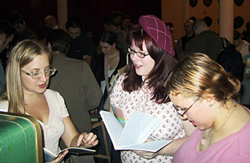The Reading Frenzy Librarians: Becky, Gillian and Lydia